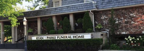 Ryan parke funeral home - Memorial Visitation Saturday, September 16, 3 p.m. until time of Memorial Service, 4 p.m. at Ryan-Parke Funeral Home, 120 S. Northwest Hwy., Park Ridge. Published by Chicago Tribune on Aug. 27 ...